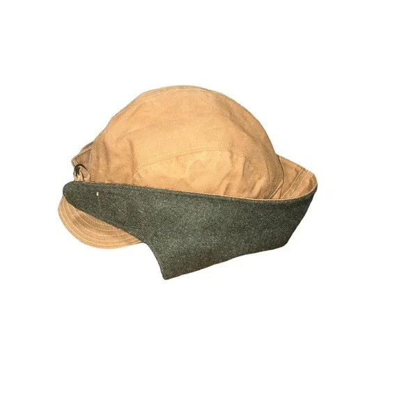 Vintage Filson Cloth Mackinaw Hat USA Wool HuntingCap XXL